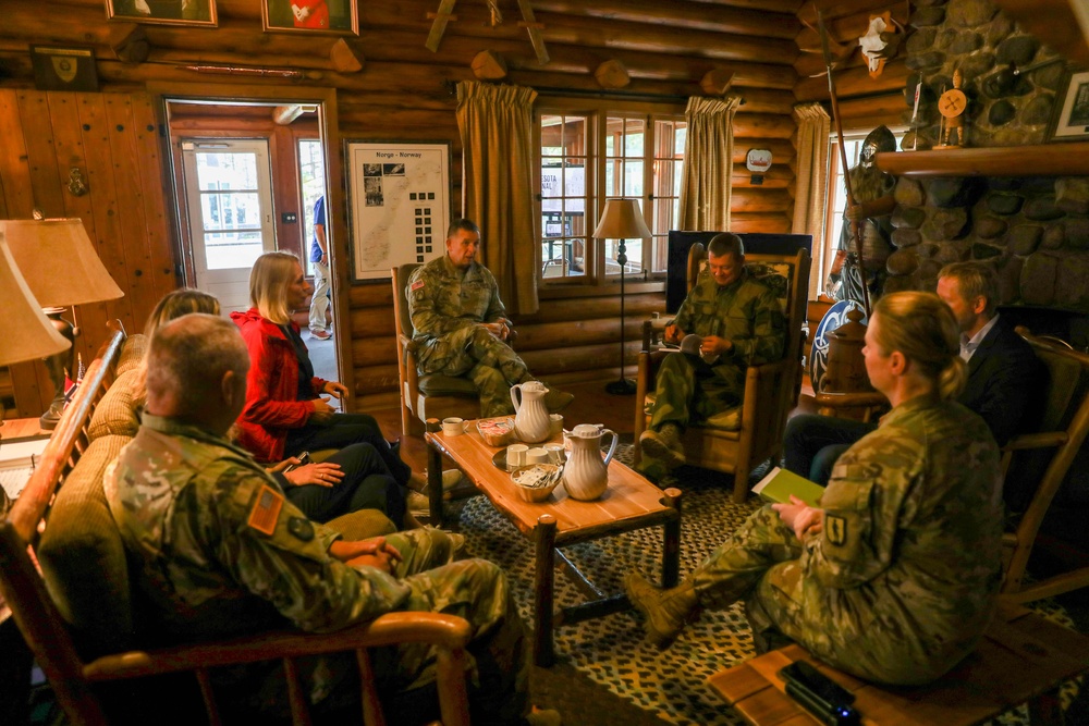 Norwegian Ambassador to the U.S. Visits Camp Ripley