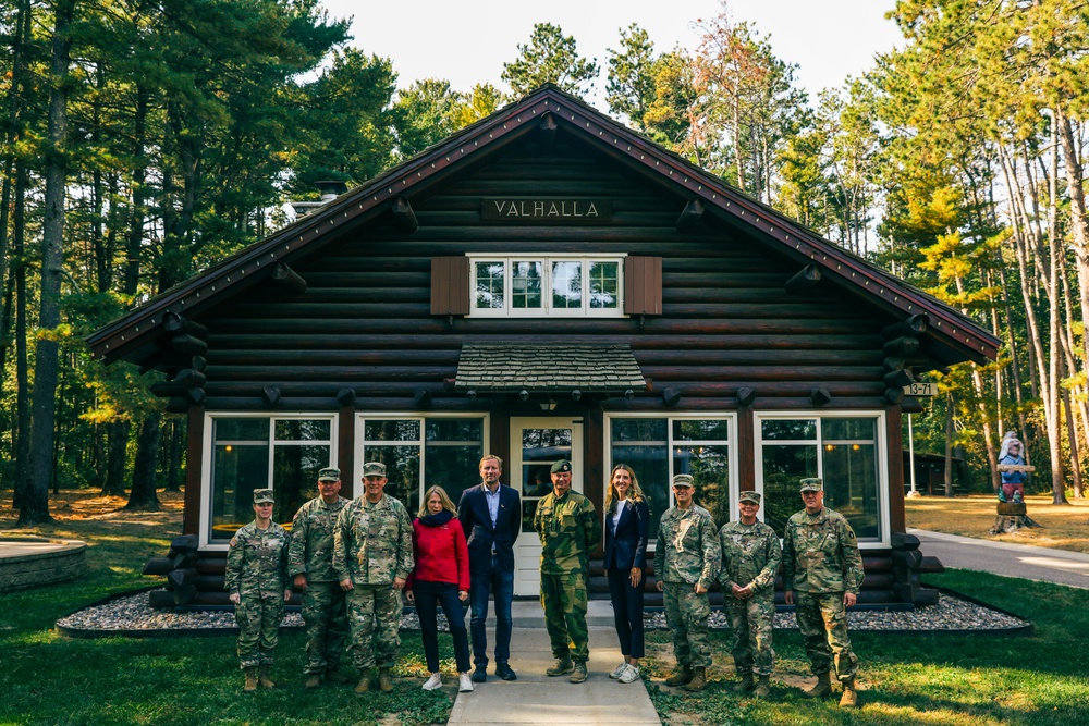 Norwegian Ambassador to the U.S. Visits Camp Ripley