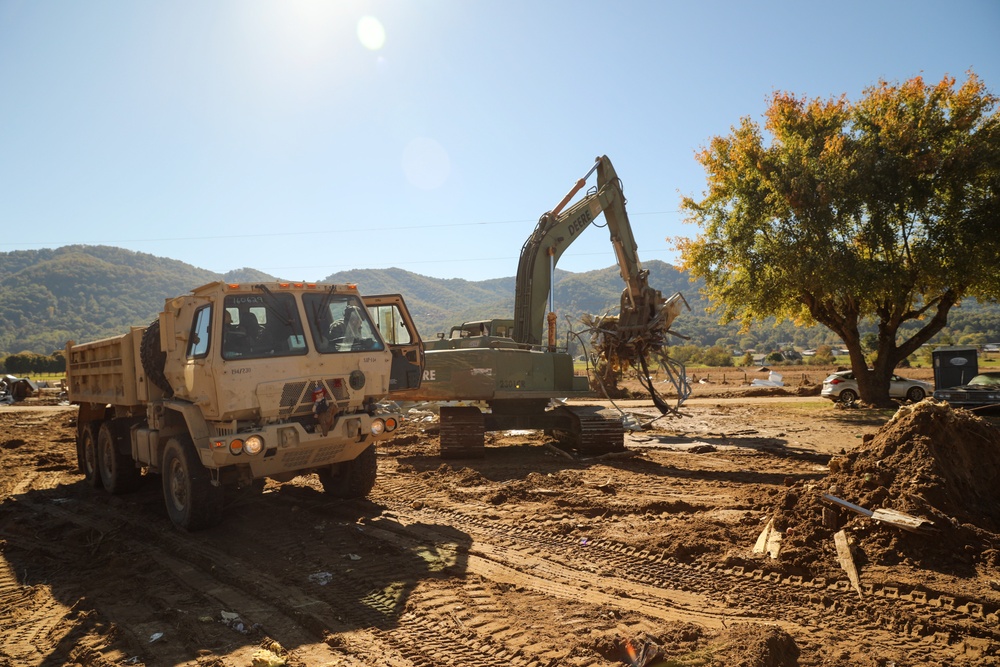 The 194th continues relief efforts in Washington County, Tennessee