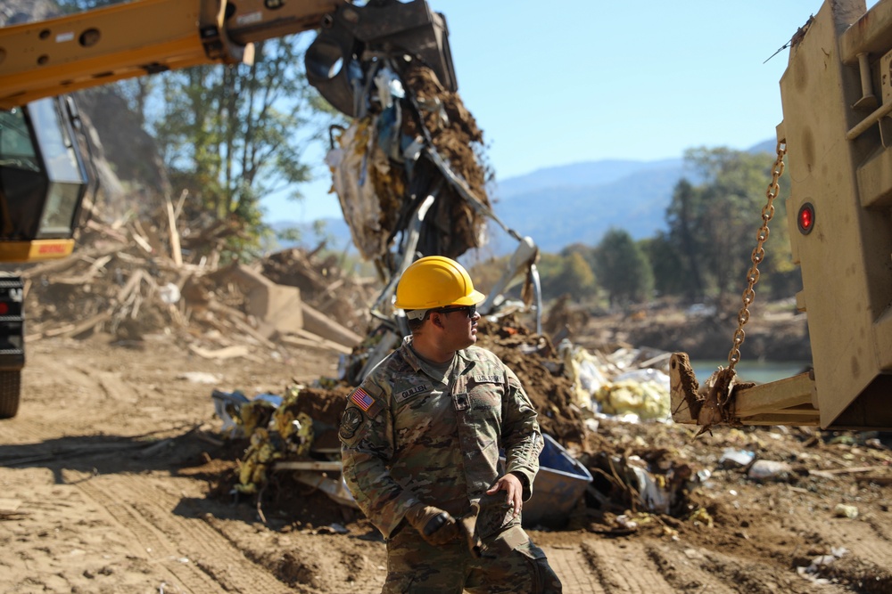 The 194th continues relief efforts in Washington County, Tennessee