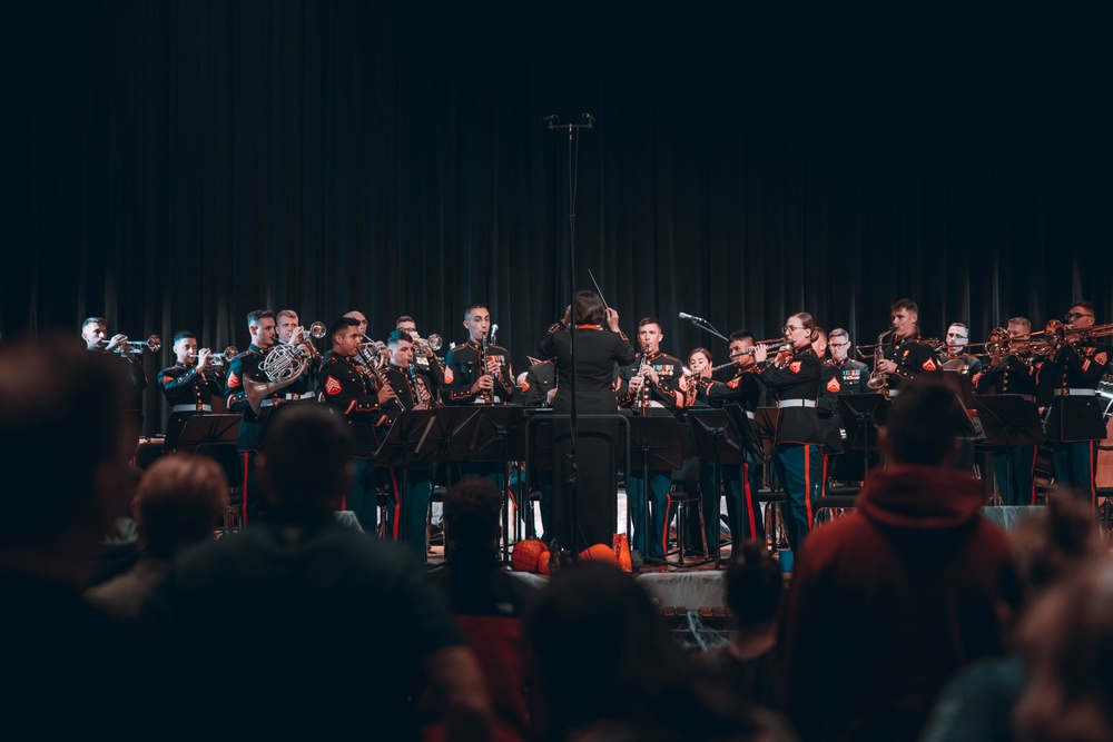 Quantico Marine Band Performs at their Annual Halloween Concert