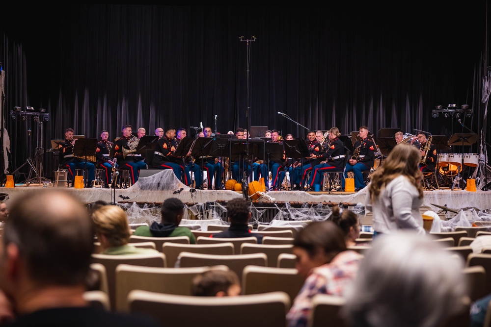 Quantico Marine Band Performs at their Annual Halloween Concert