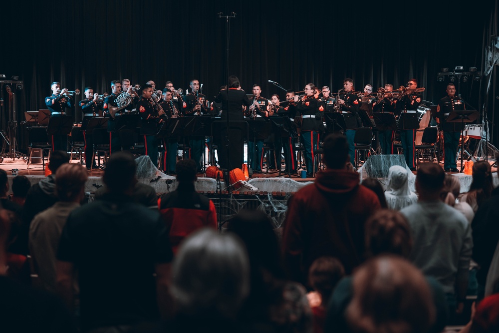 Quantico Marine Band Performs at their Annual Halloween Concert