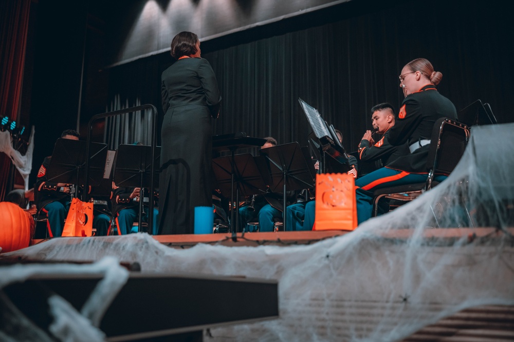 Quantico Marine Band Performs at their Annual Halloween Concert