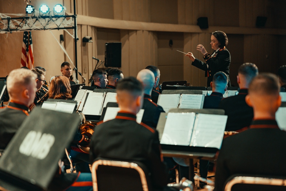 Quantico Marine Band Performs at their Annual Halloween Concert