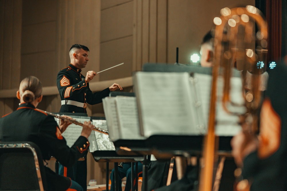 Quantico Marine Band Performs at their Annual Halloween Concert