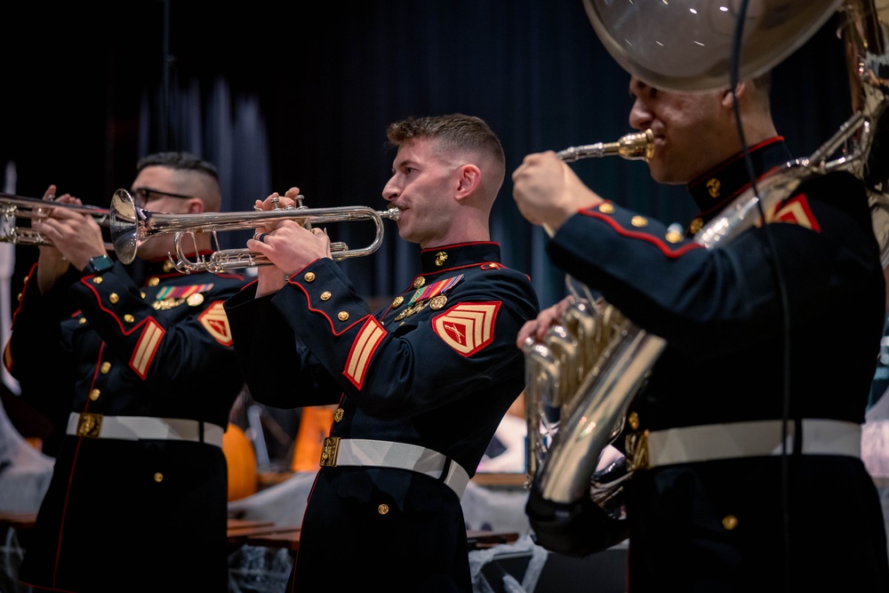 Quantico Marine Band Performs at their Annual Halloween Concert