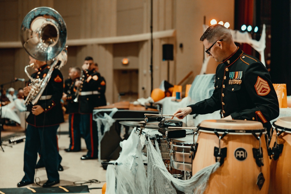 Quantico Marine Band Performs at their Annual Halloween Concert