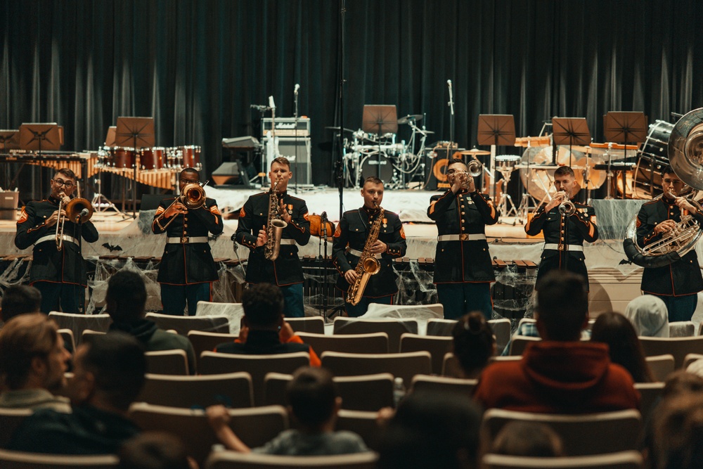 Quantico Marine Band Performs at their Annual Halloween Concert