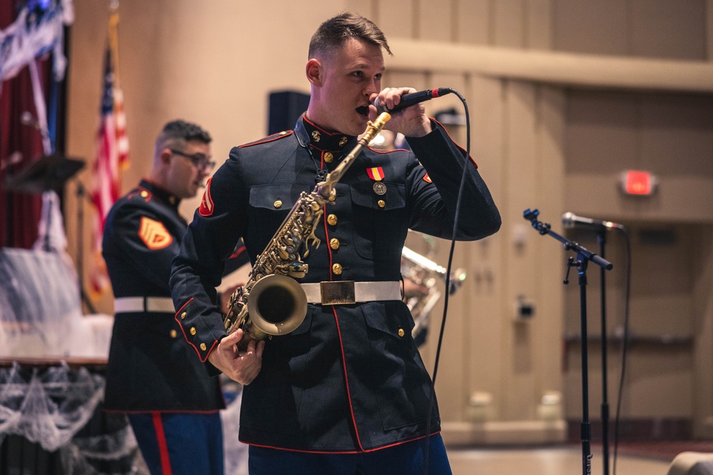 Quantico Marine Band Performs at their Annual Halloween Concert