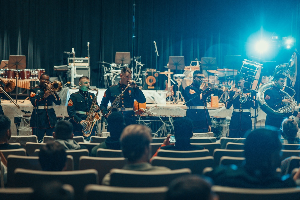 Quantico Marine Band Performs at their Annual Halloween Concert