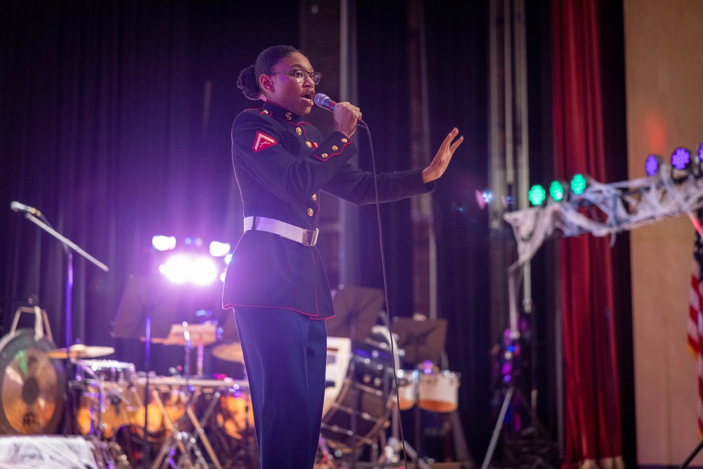 Quantico Marine Band Performs at their Annual Halloween Concert