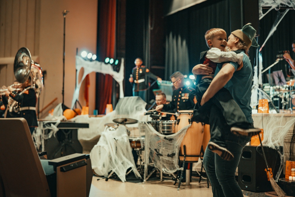 Quantico Marine Band Performs at their Annual Halloween Concert