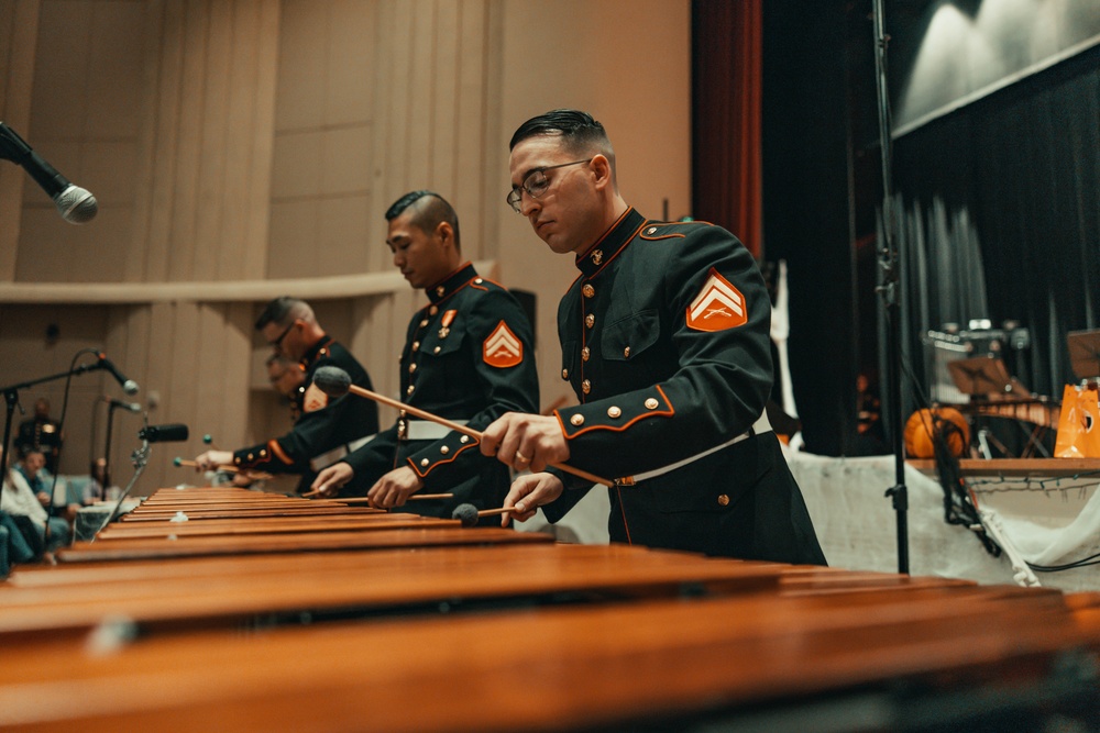 Quantico Marine Band Performs at their Annual Halloween Concert