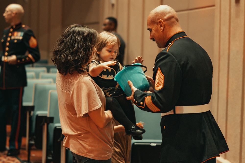 Quantico Marine Band Performs at their Annual Halloween Concert