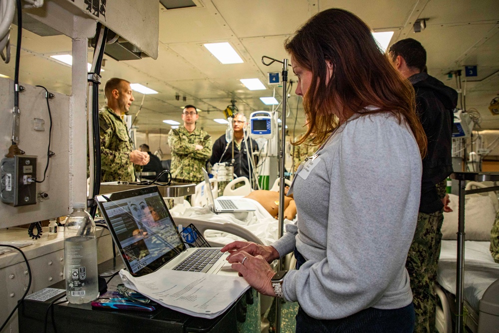 Joint Triage and Tactical Combat Casualty Care Training Aboard the USS Iwo Jima (LHD 7)