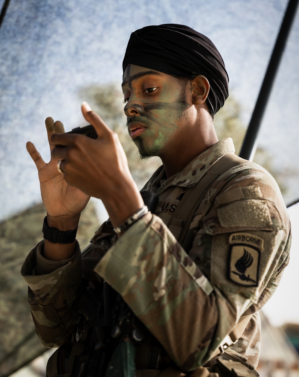 Sky Soldiers Conduct Patrol Lanes During E3B