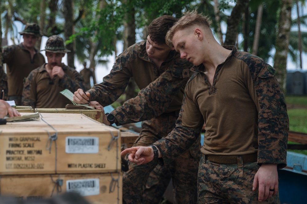 KAMANDAG 8: 15th MEU, Philippine Marines Offload Ammunition at Apurawan