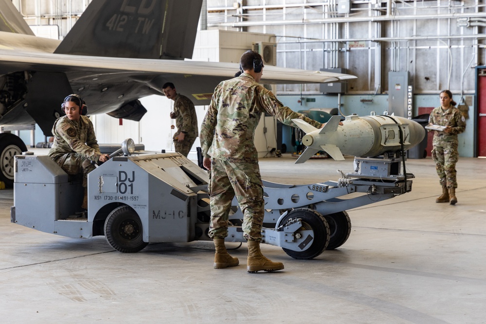 412th Maintenance Group 3rd Quarter Load Competition at Edwards Air Force Base