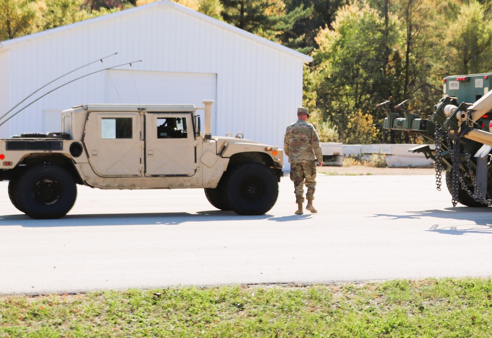 October 2024 training operations at Fort McCoy