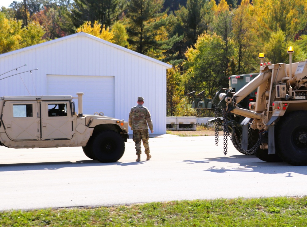 October 2024 training operations at Fort McCoy