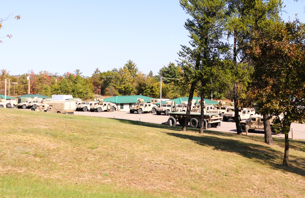 October 2024 training operations at Fort McCoy