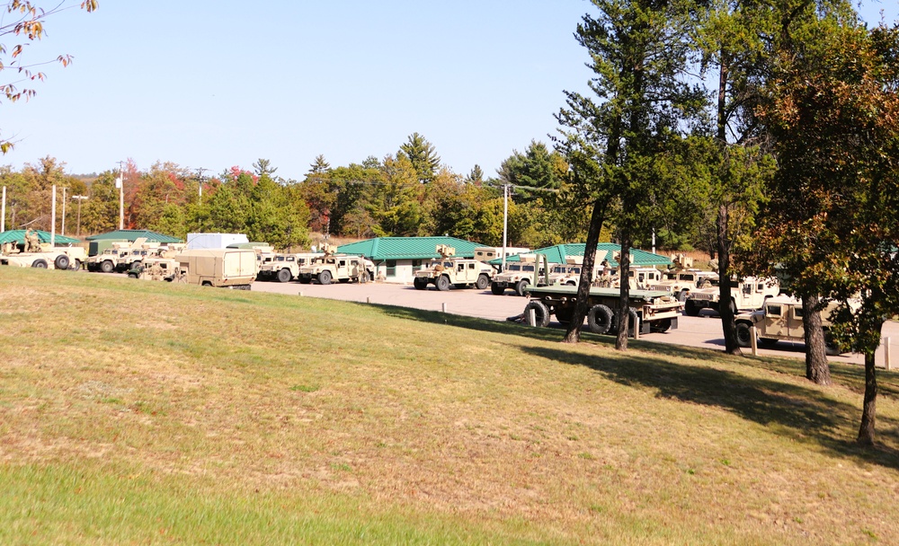 October 2024 training operations at Fort McCoy