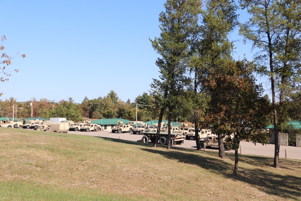 October 2024 training operations at Fort McCoy