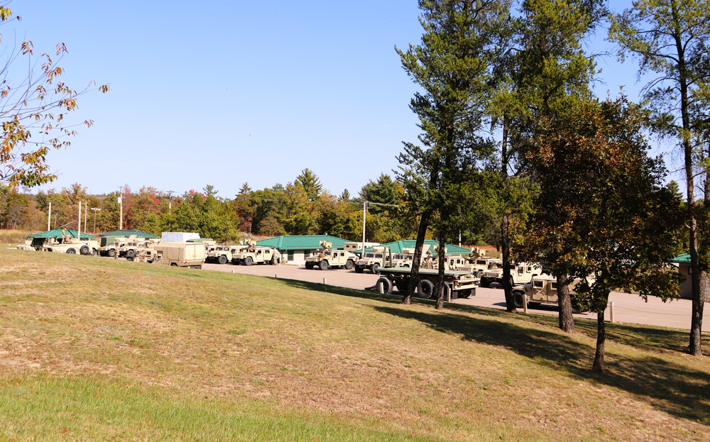 October 2024 training operations at Fort McCoy