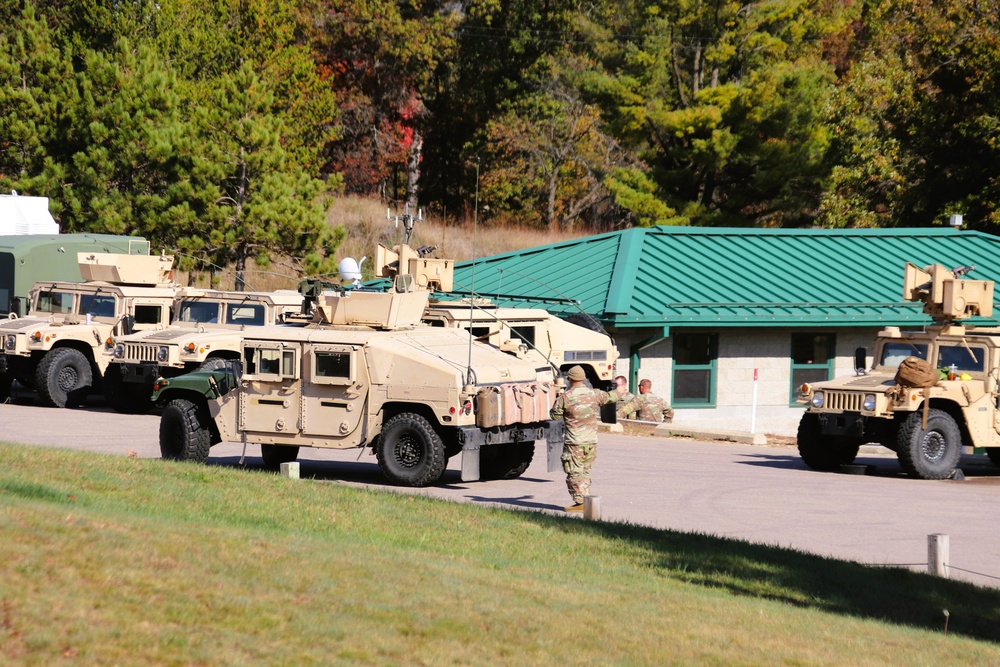 October 2024 training operations at Fort McCoy