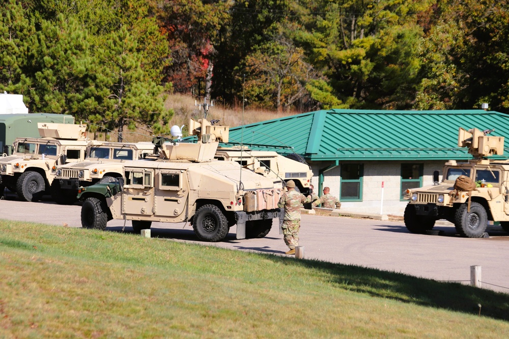 October 2024 training operations at Fort McCoy