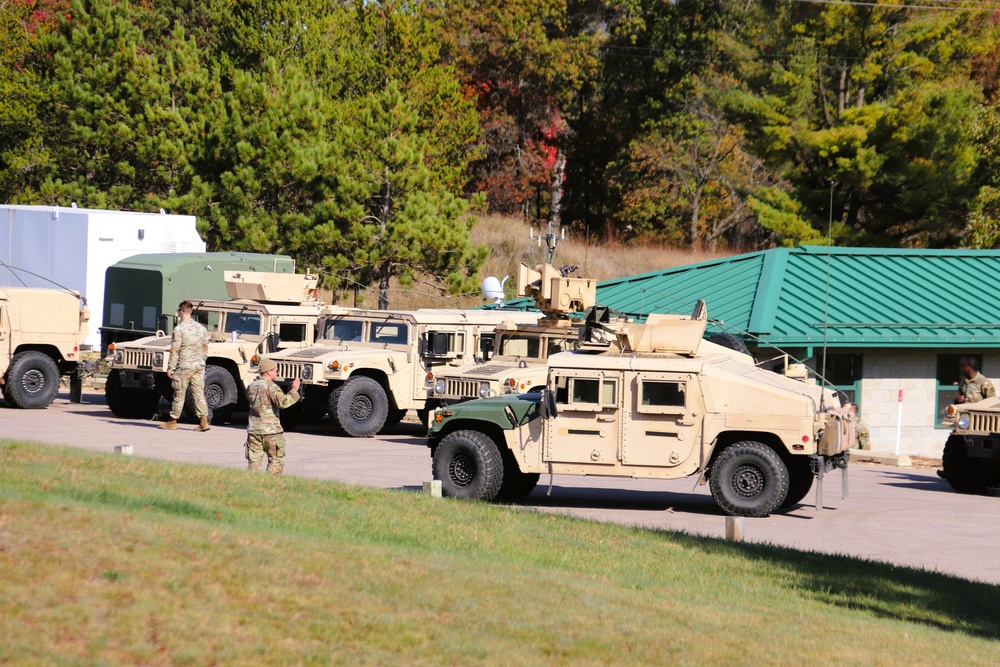 October 2024 training operations at Fort McCoy