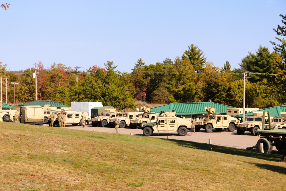 October 2024 training operations at Fort McCoy