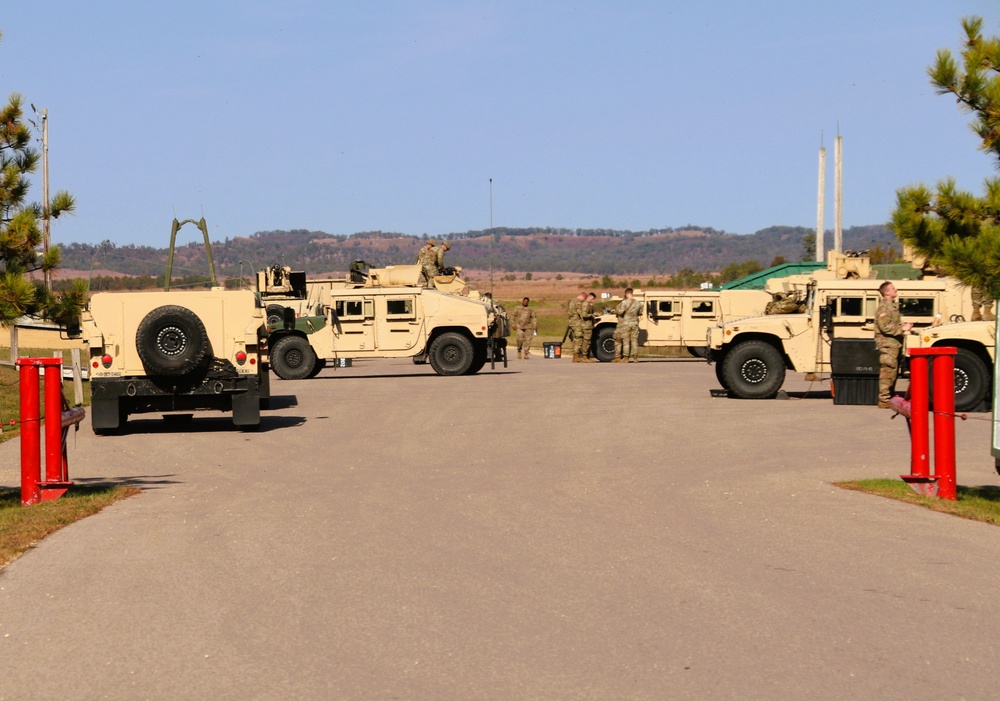 October 2024 training operations at Fort McCoy