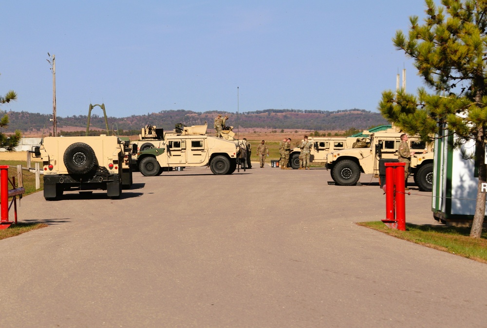 October 2024 training operations at Fort McCoy