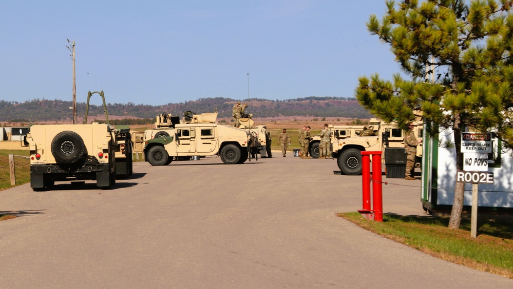 October 2024 training operations at Fort McCoy