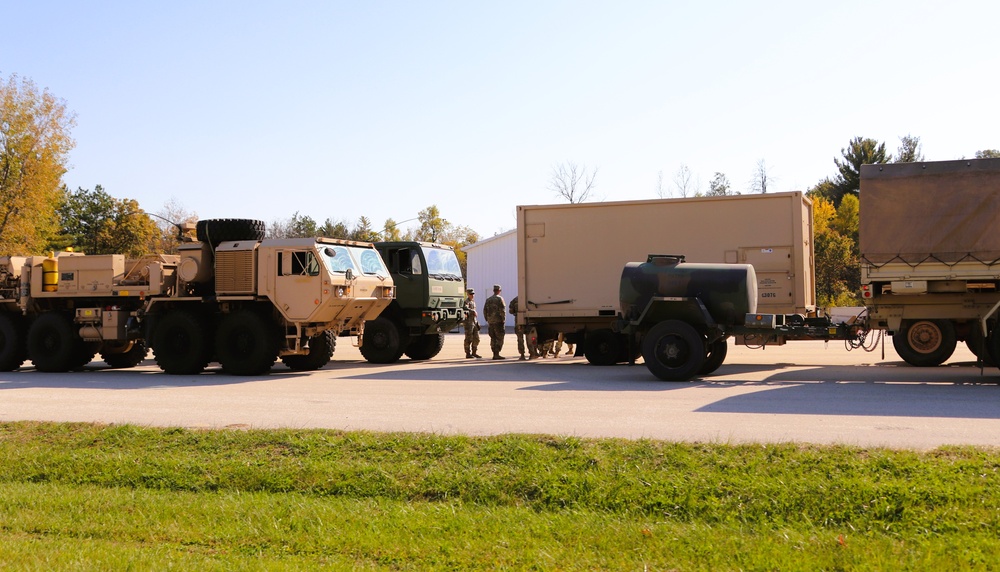 October 2024 training operations at Fort McCoy