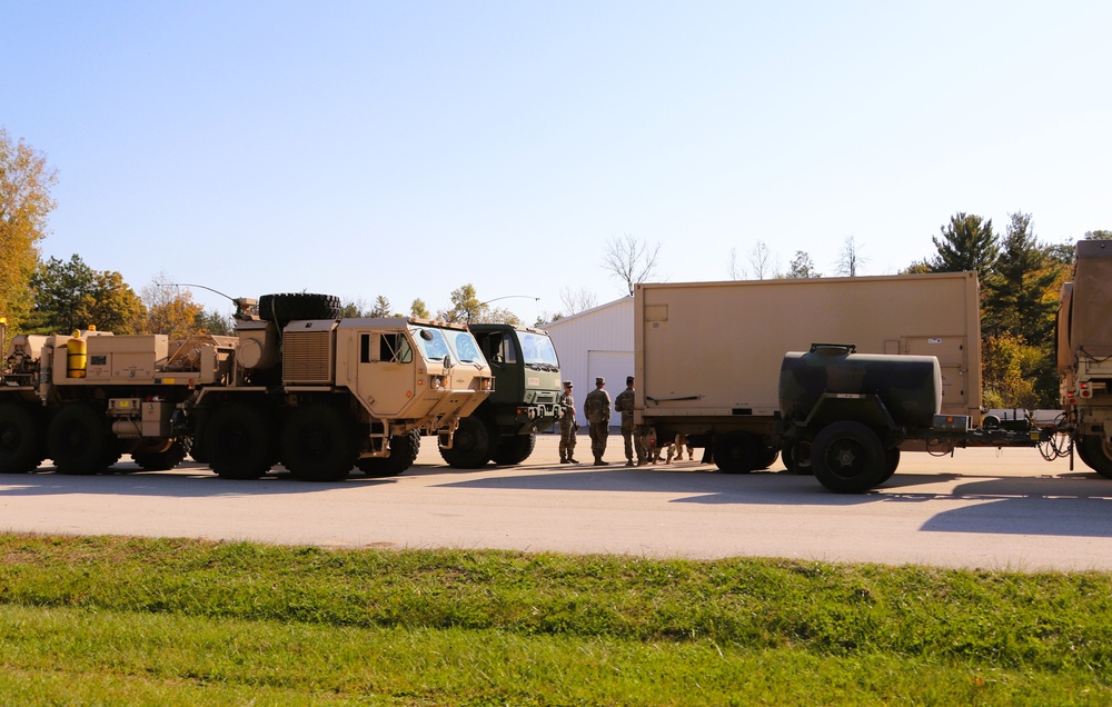 October 2024 training operations at Fort McCoy