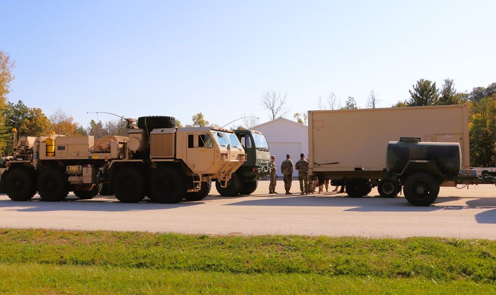 October 2024 training operations at Fort McCoy