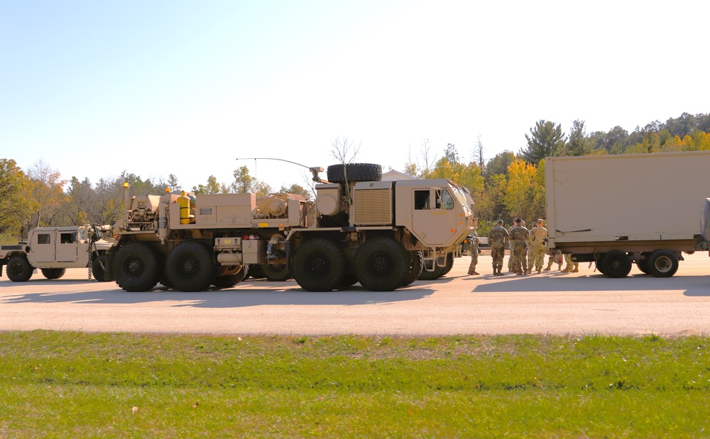 October 2024 training operations at Fort McCoy