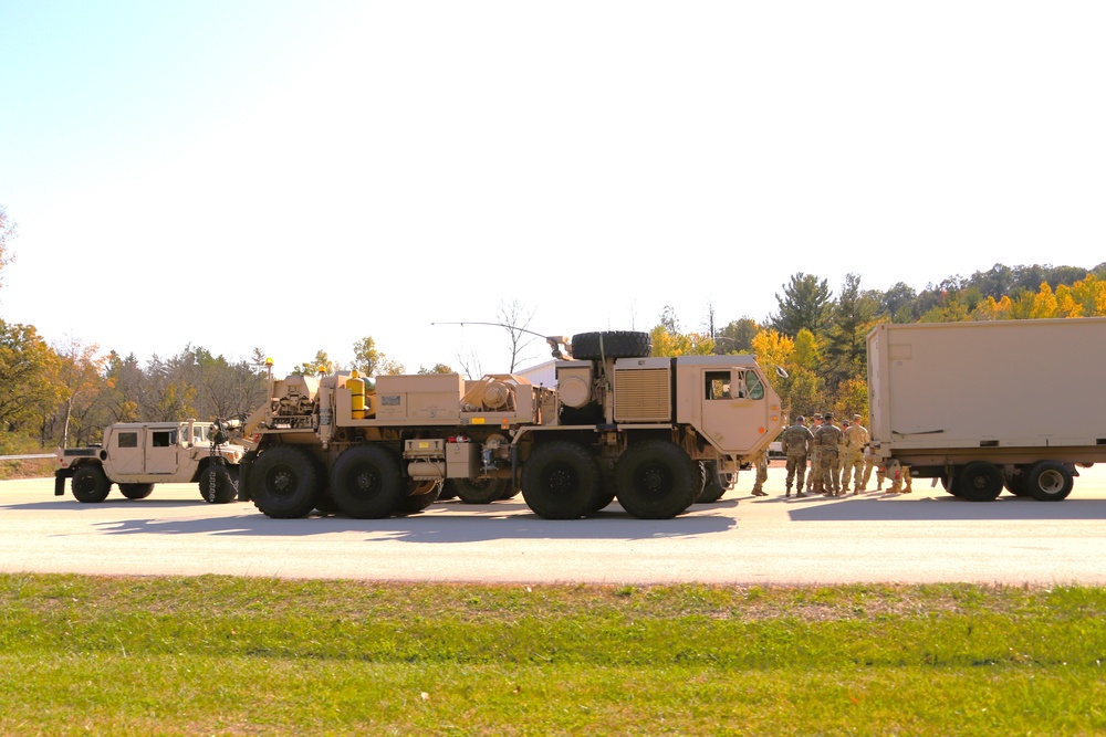 October 2024 training operations at Fort McCoy