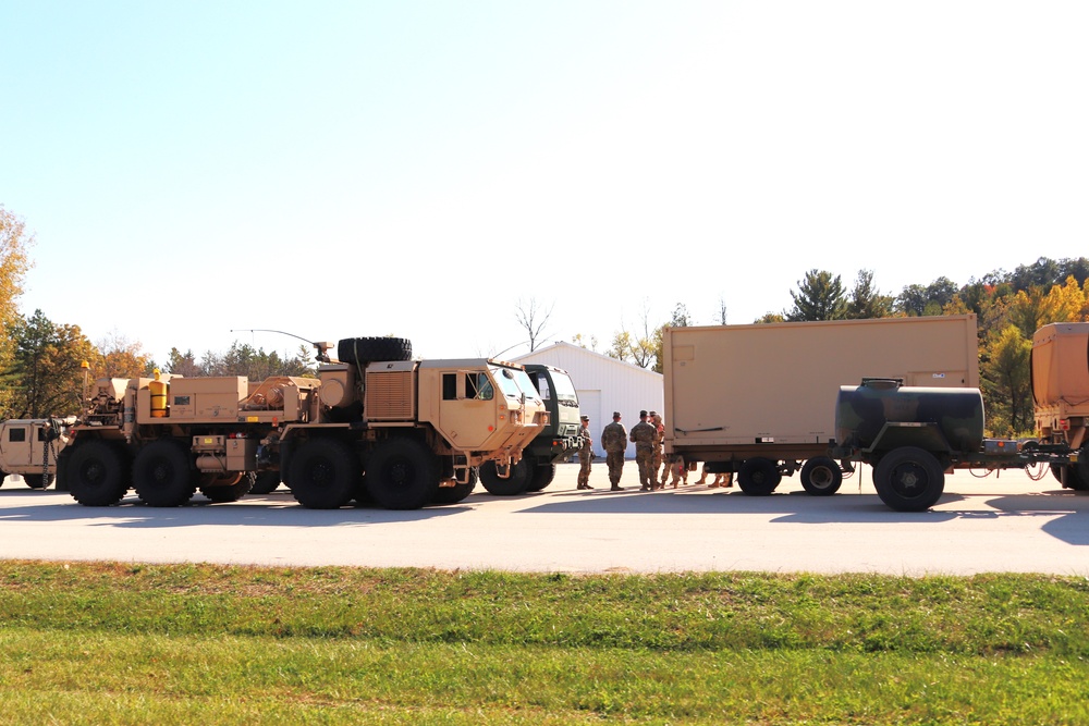 October 2024 training operations at Fort McCoy