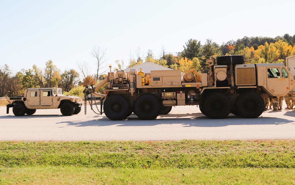 October 2024 training operations at Fort McCoy