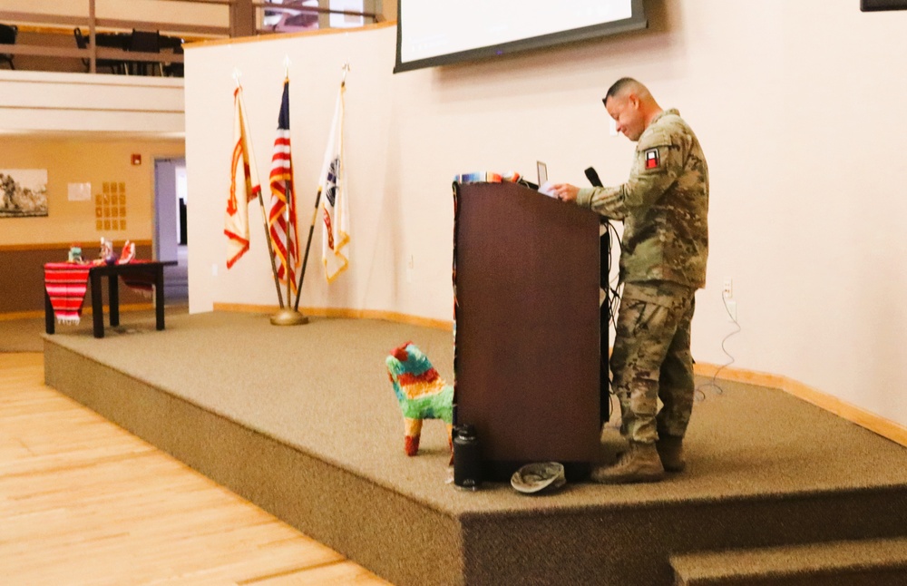 Fort McCoy’s 2024 Hispanic Heritage Month observance features cultural cuisine, celebration of culture