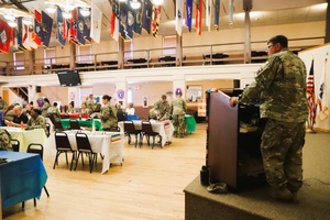 Fort McCoy Garrison commander town hall, October 2024