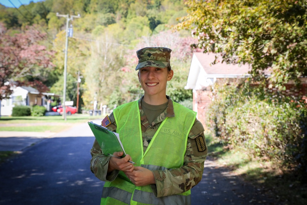 Guardsman, UNC Student Halts Studies to Serve in Western NC