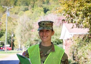 Guardsman, UNC Student Halts Studies to Serve in Western NC