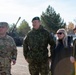 U.S. Army soldiers display combat vehicles in Johvi, Estonia