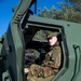 U.S. Army soldiers display combat vehicles in Johvi, Estonia