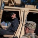 U.S. Army soldiers display combat vehicles in Johvi, Estonia